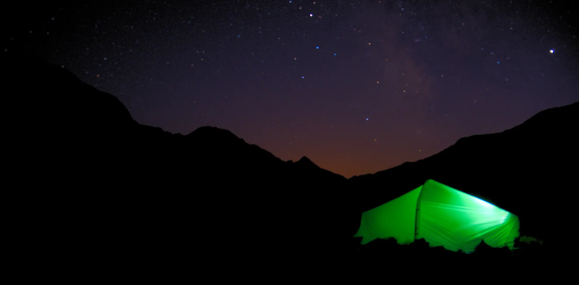 Biwak in den Südalpen