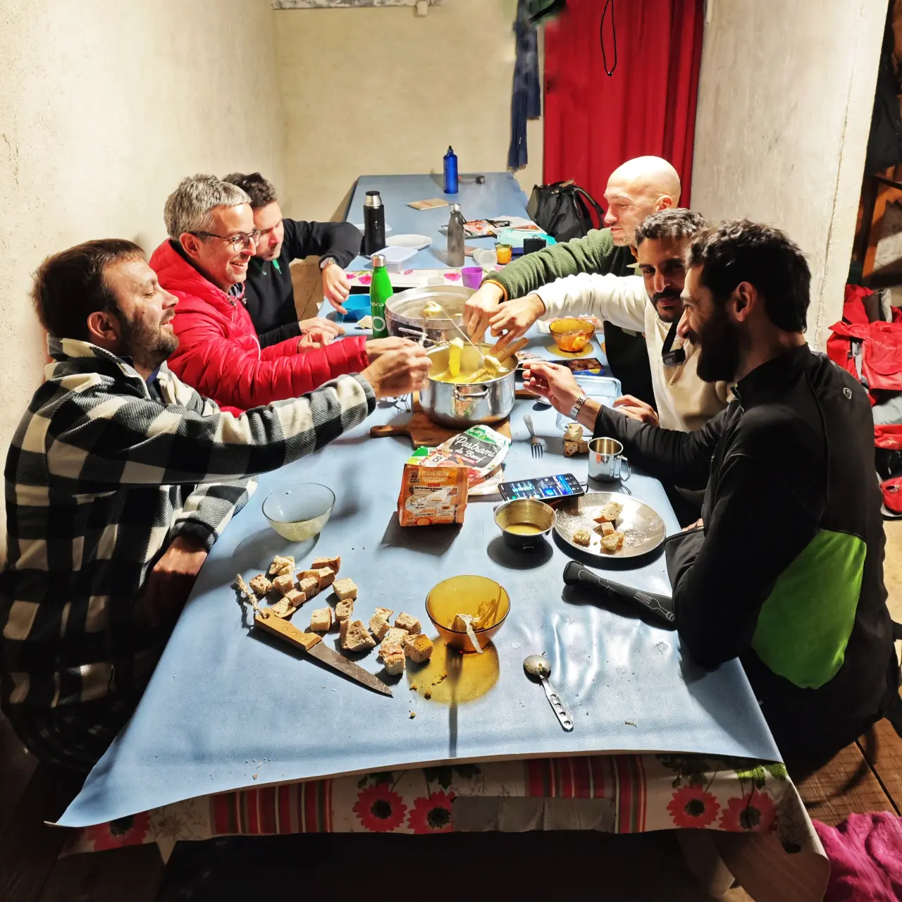 Mahlzeit in Chaumailloux – Vercors