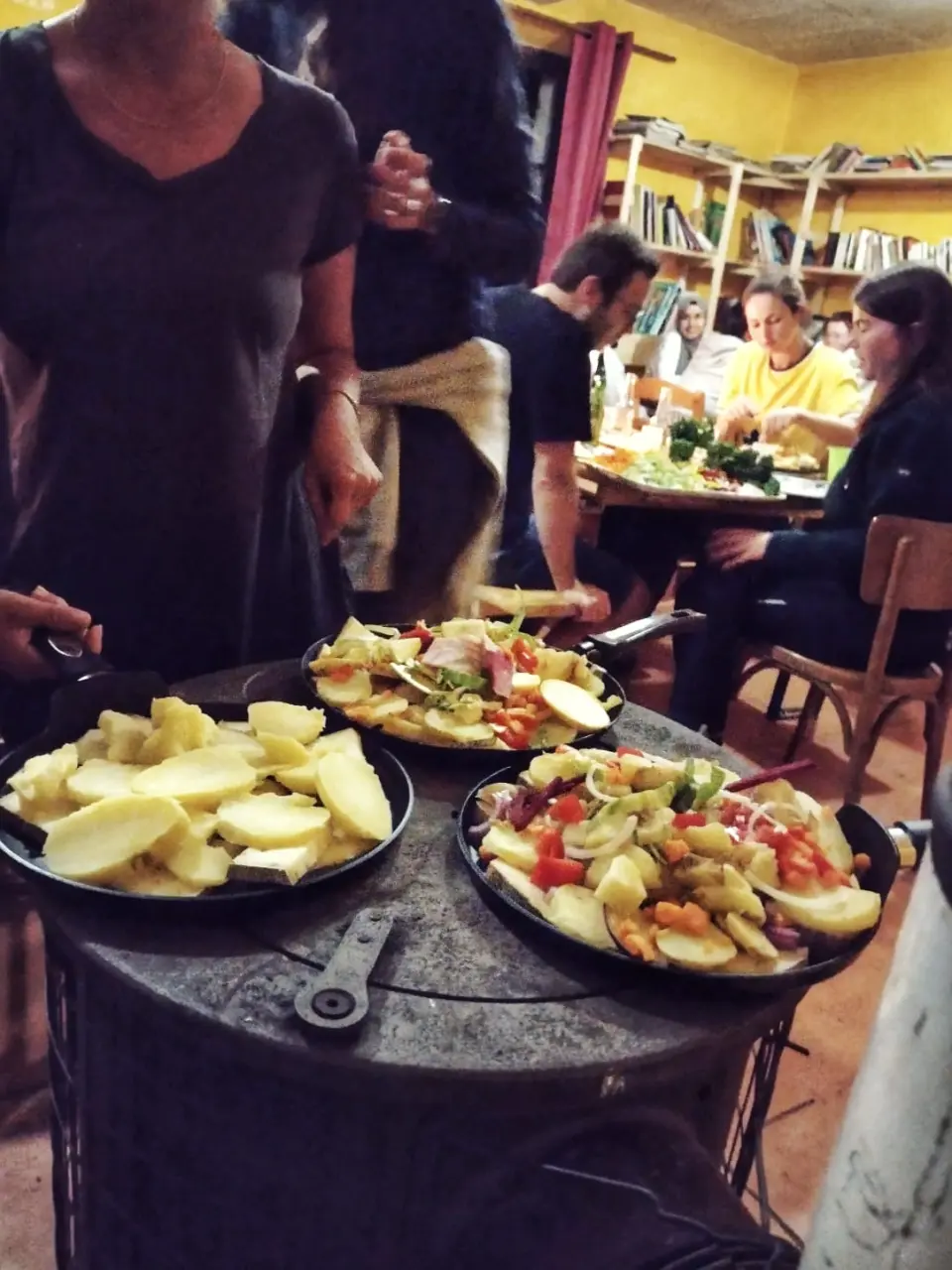 Teambuilding Raclette für 30 Personen